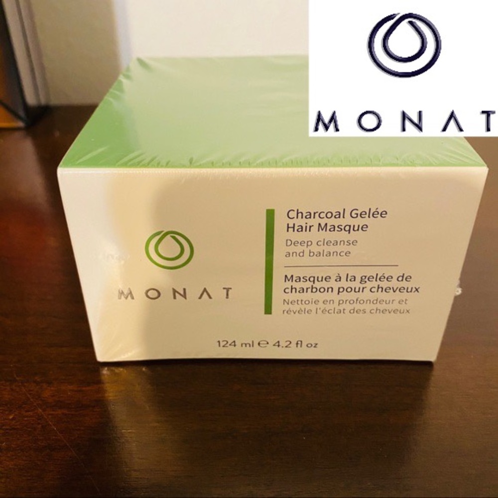 MONAT Charcoal Gelee Hair Masque Mask Sealed